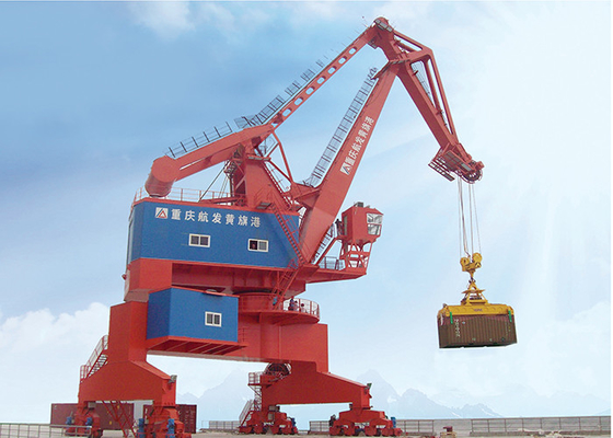 Mobiele Poort de Brugkraan van de Haven Enige Kraanbalk voor Container Behandeling/Scheepsbouw